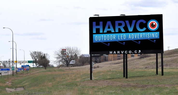 Harvco billboard
